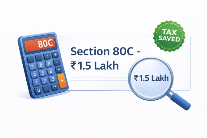 nsc-income-tax-benefit-section-80c Tax savings benefits of NSC under Section 80C of the Income Tax Act for Old Tax Regime.